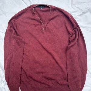 Men's Banana Republic L Burgundy Sweater